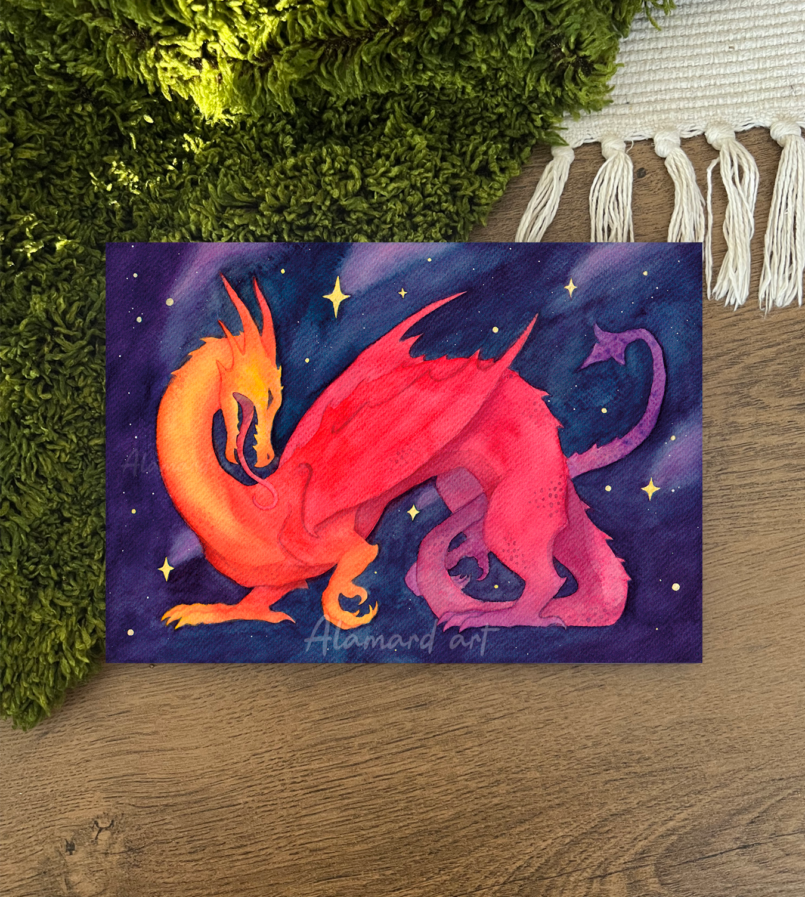 Print – Star dragon